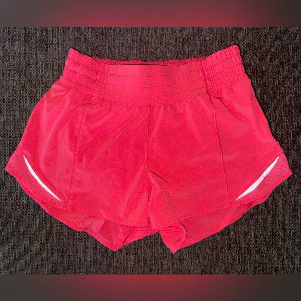 lululemon athletica Hot Pink Athletic Shorts